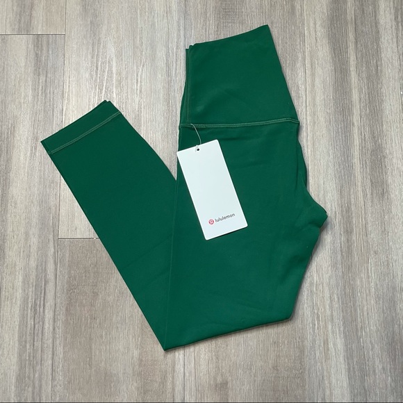 Lululemon Align High-Rise Crop 23" Everglade Green - Picture 2 of 4